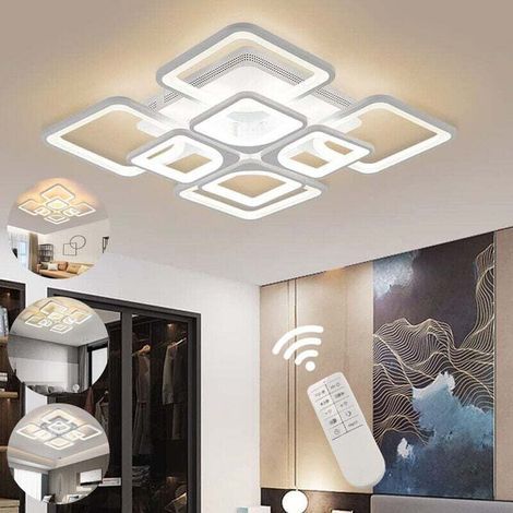 Dimmbare 100-w-led-deckenleuchte. 8000 Lm. Dimmbar Von 3000–6000 K. Ideal Für Wohnzimmer, Büro Oder Esszimmer.