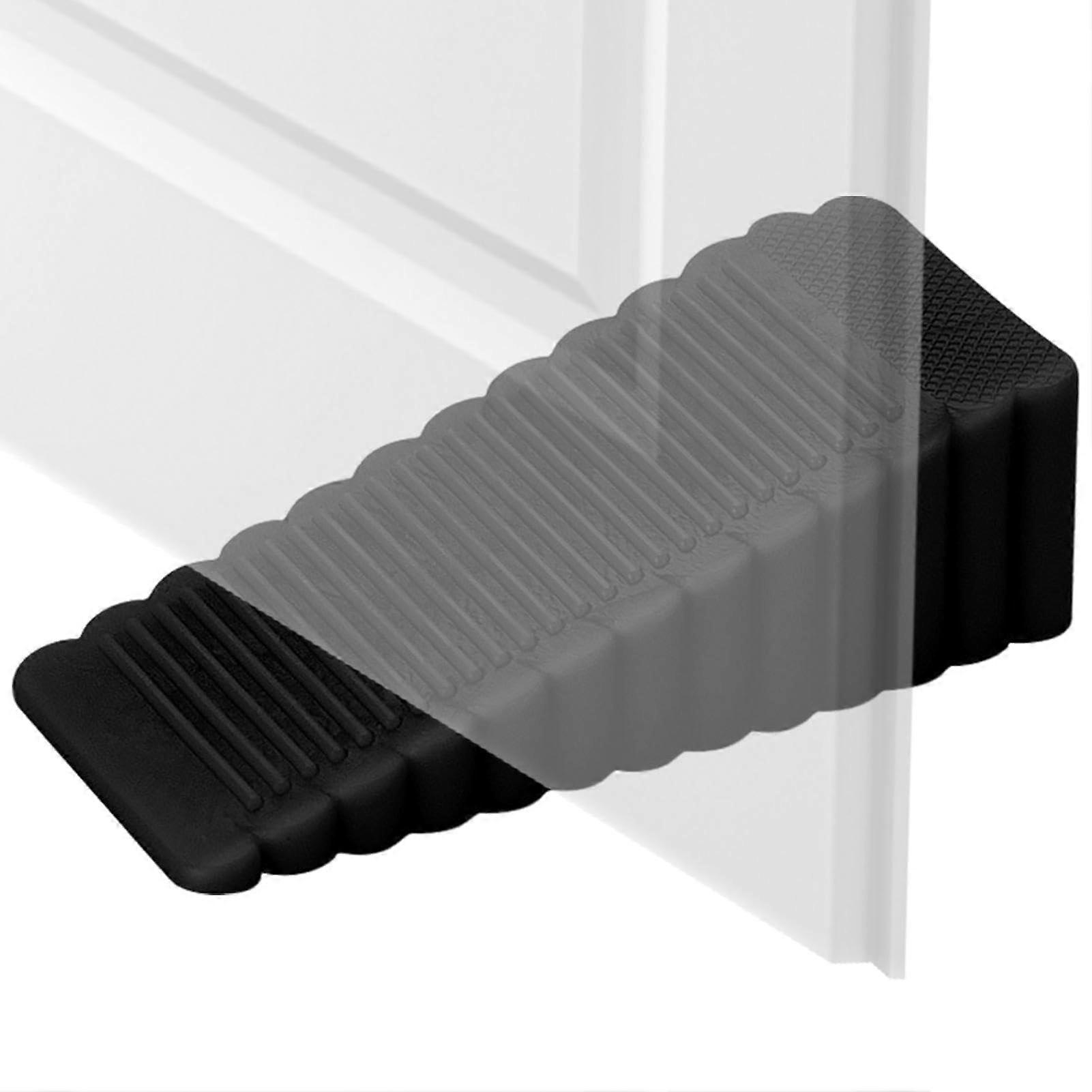 Robuster Türstopper Aus Gummi Für Große Türen, Schwarzer, Rutschfester Pvc-türstopper Für Zuhause Und Büro