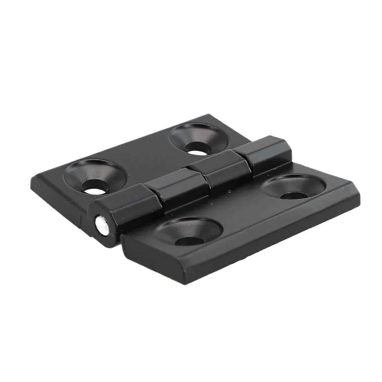 Robustes 40 X 40 Mm Türband Aus Zinklegierung Für Möbel. Leise Und Leichtgängig. Schwarze Ausführung.
