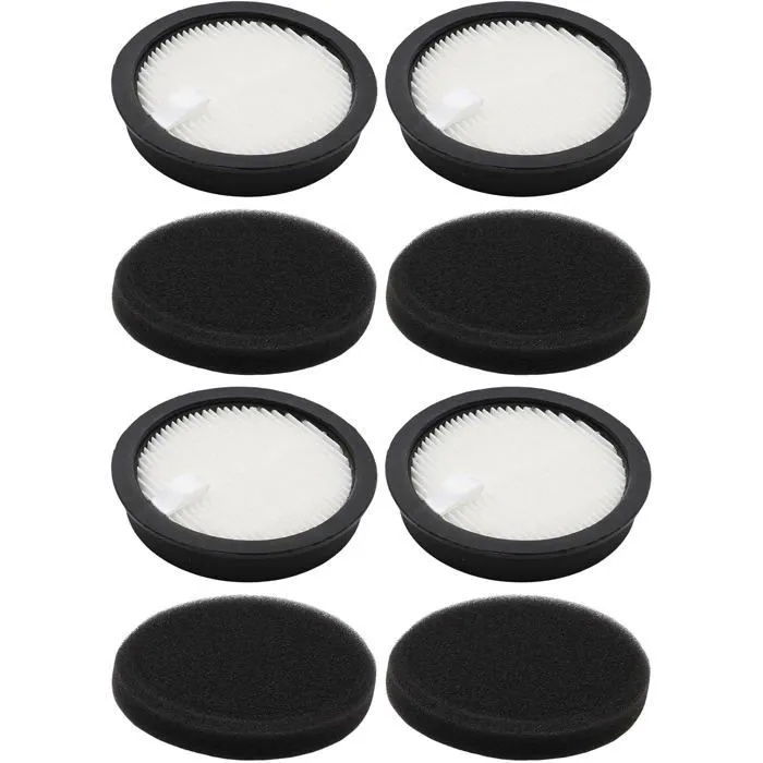 Packung Mit 8 Ersatz-hepa-filtern Für Den Kabellosen Staubsauger Laresar Elite 3, Enthält 4 Filter Und 4 Schwämme