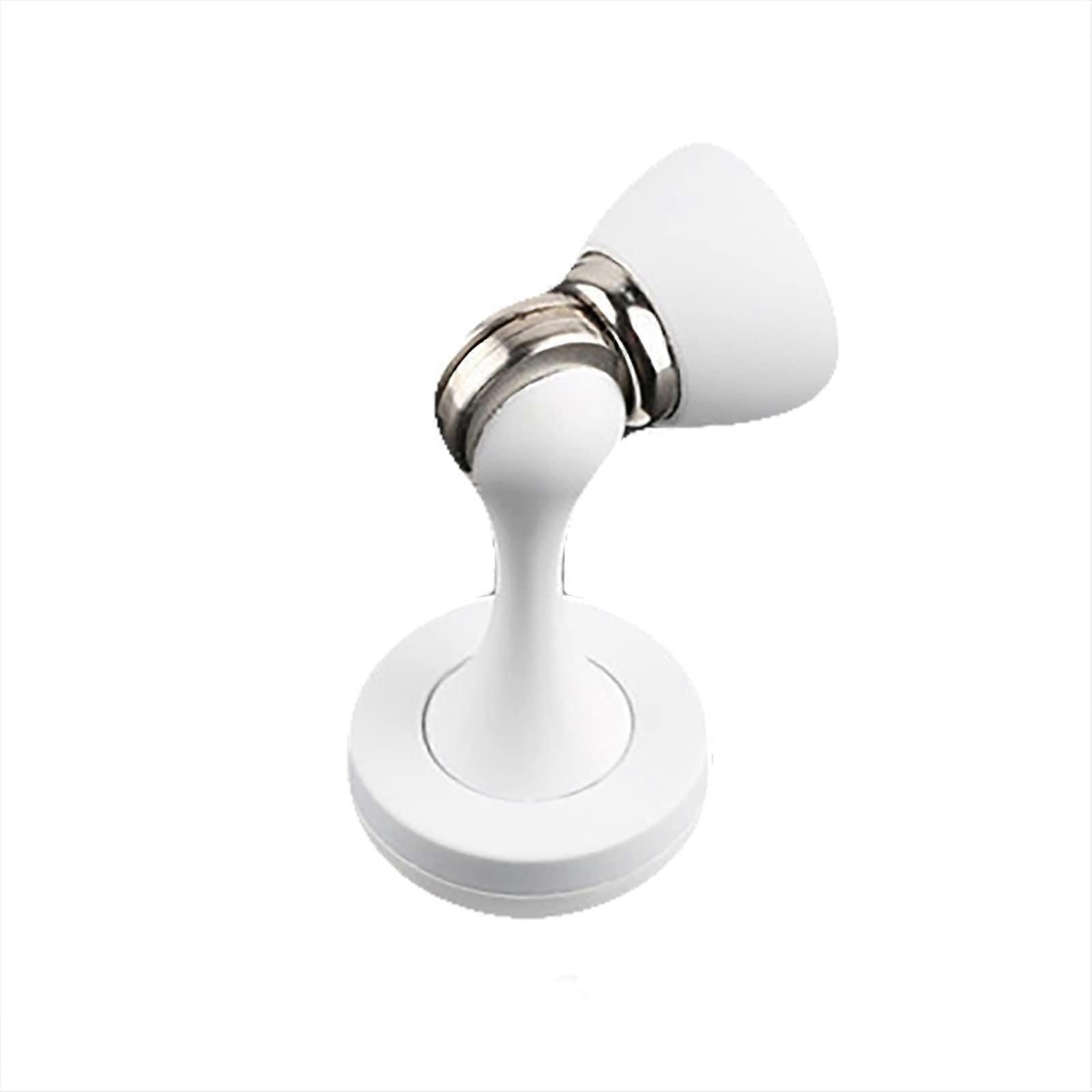 Massiver Magnetischer Türstopper Aus Metall Mit Federdämpfer, Gebürstete Oberfläche, Zur Bodenmontage, Für Den Einsatz Zu Hause Und Im Büro.