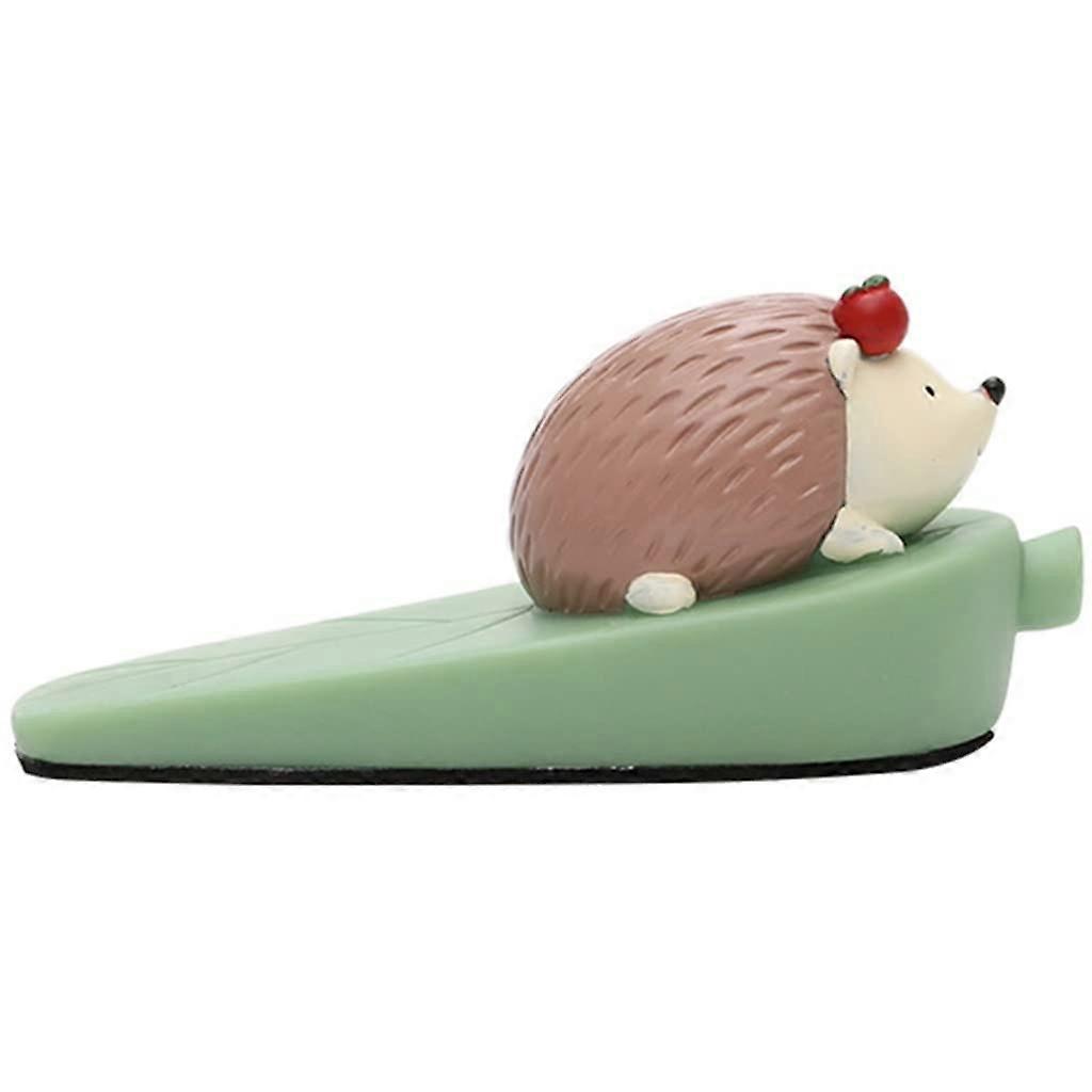 Niedlicher Igel-türstopper Mit Rutschfester Samtunterseite, Dekorativer Bodenschutz, 13,5 X 5 X 6 Cm