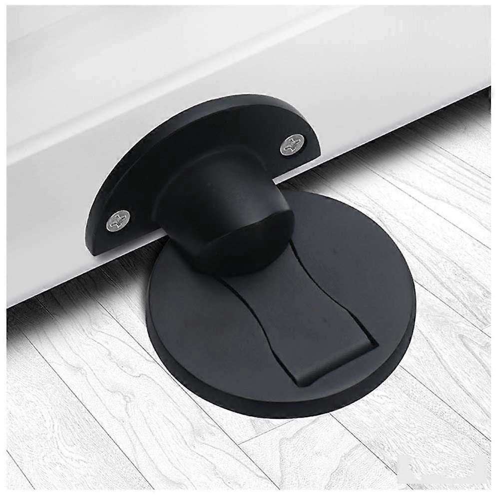 Magnetischer Türstopper, Edelstahl 304, Klebebefestigung Am Boden Ohne Bohren, Hält Die Tür Diskret Offen
