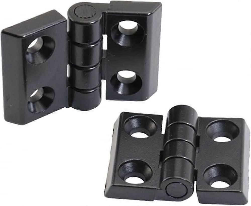 T-nut-scharnier Aus Stranggepresstem Aluminium 3030 Für Türen, Schwarze Zinklegierung, Für Rahmen, Sichere Drehbefestigung