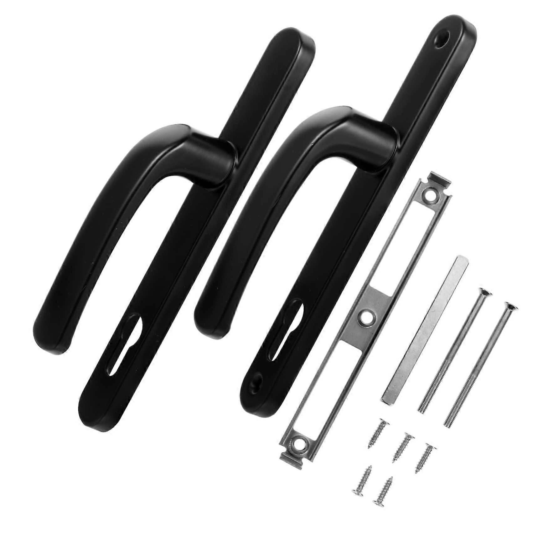 Set Innentürgriffe Aus Aluminiumlegierung, Wendbares Design Für Schlafzimmer Und Badezimmer