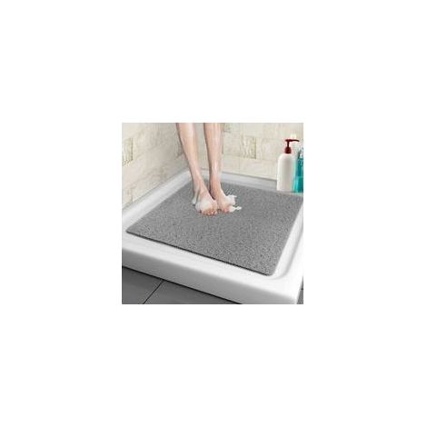 Rutschfeste Duschmatte. 60 X 60 Cm. Weiche Und Komfortable Sicherheitsbadematte Mit Abflusslöchern. Massagematte Aus Pvc Für Nassbereiche. Schnelltrocknend.