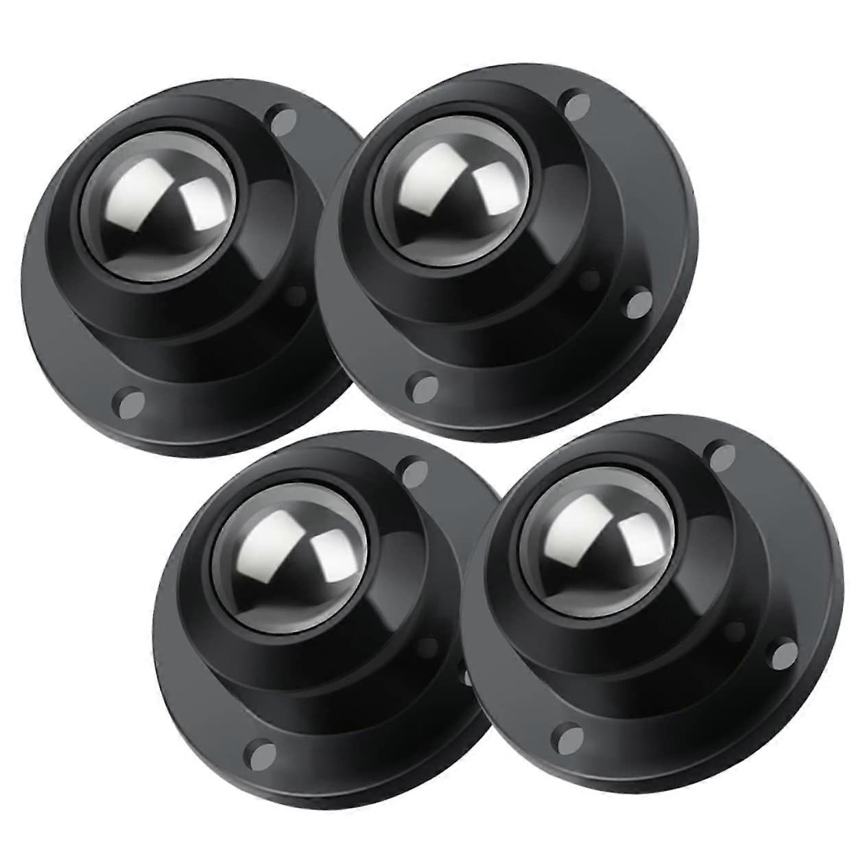 Set Mit 4 Mini-360°-klebe-lenkrollen Für Möbel, Leichtgängige Drehung Und Schonend Zum Boden.