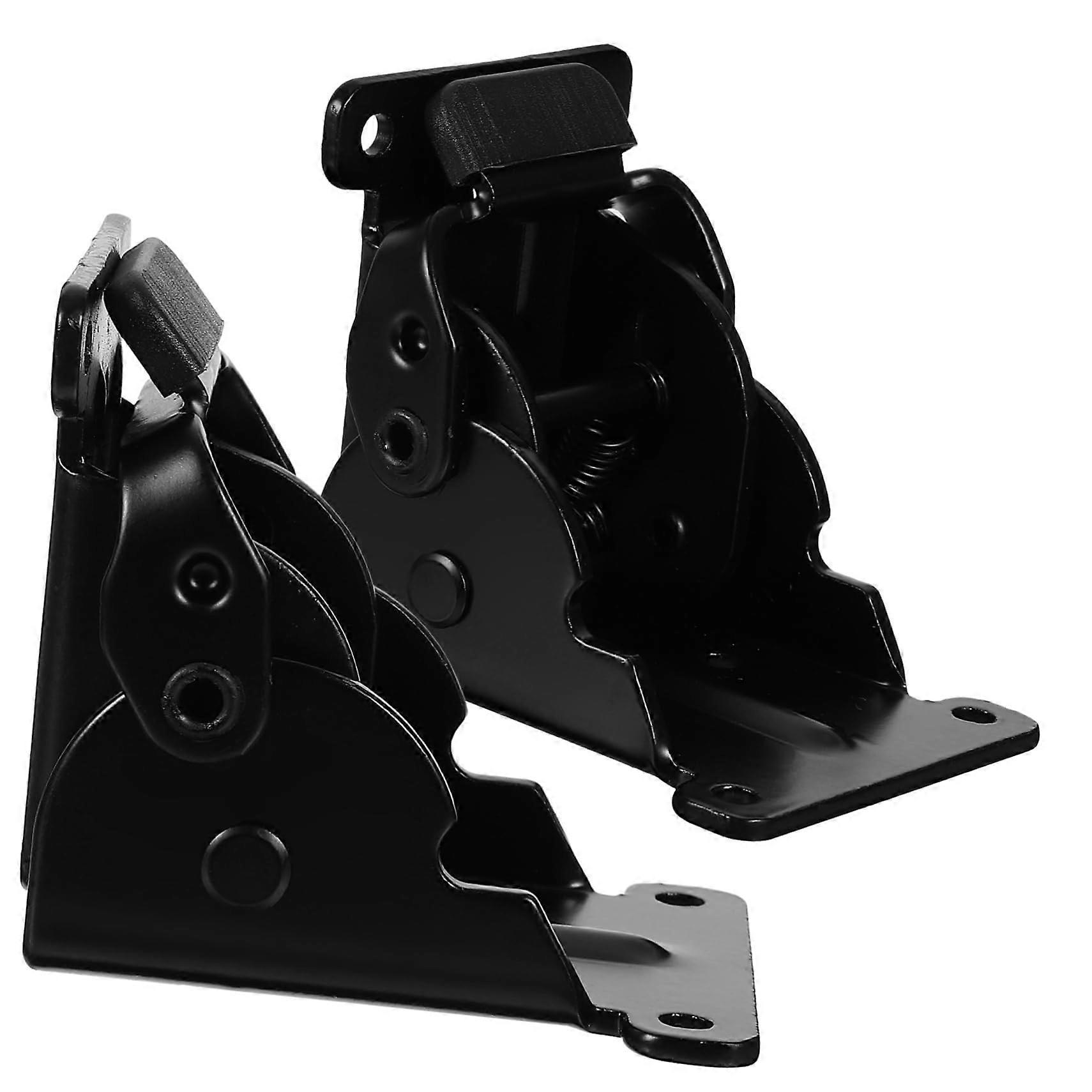 Set Aus 2 Robusten, Klappbaren Tischbeinen Mit Metallscharnieren Für Möbel, Platzsparend Und Stabil.