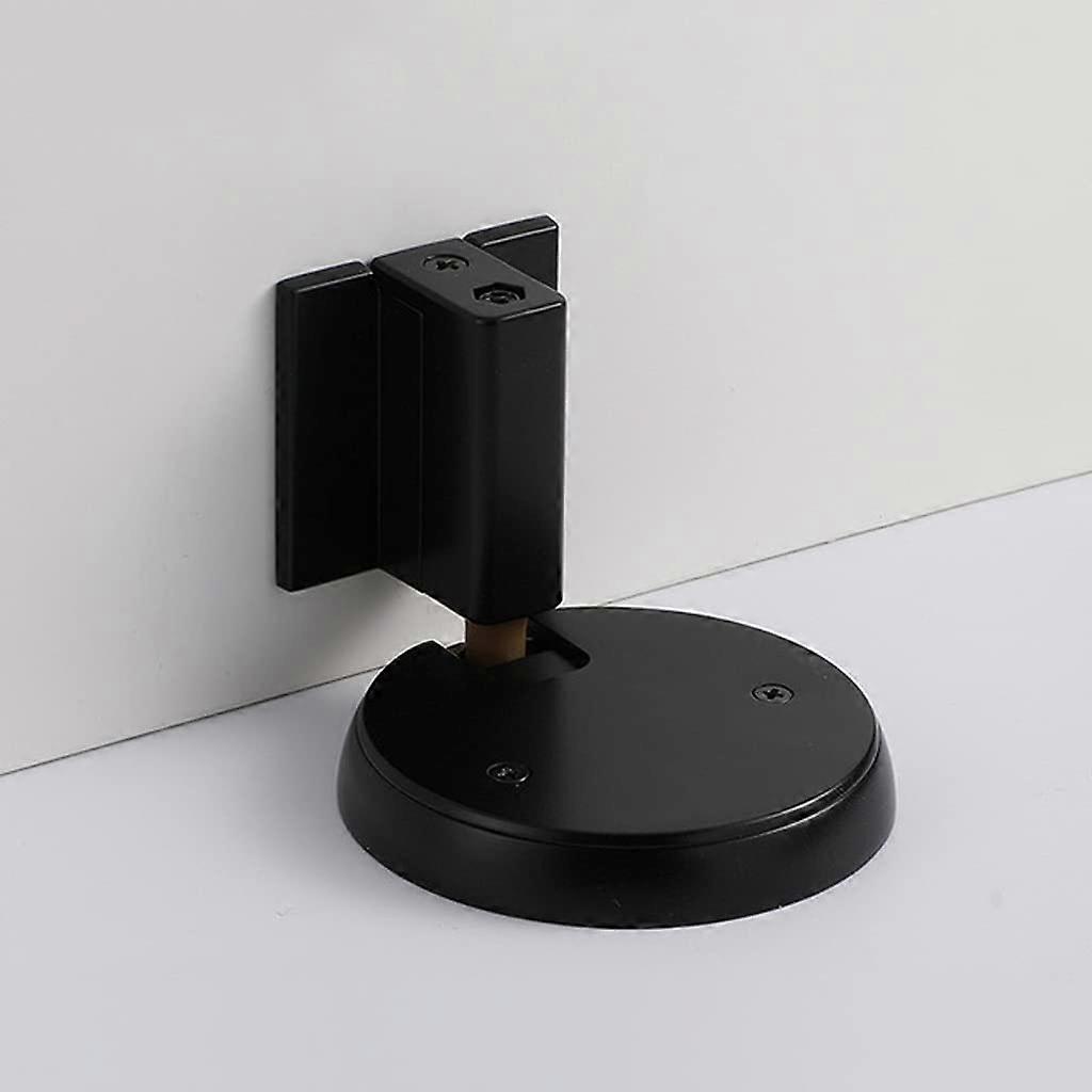 Bohrloser, Wasserdichter Mechanischer Türstopper Aus Zinklegierung, Schwarz