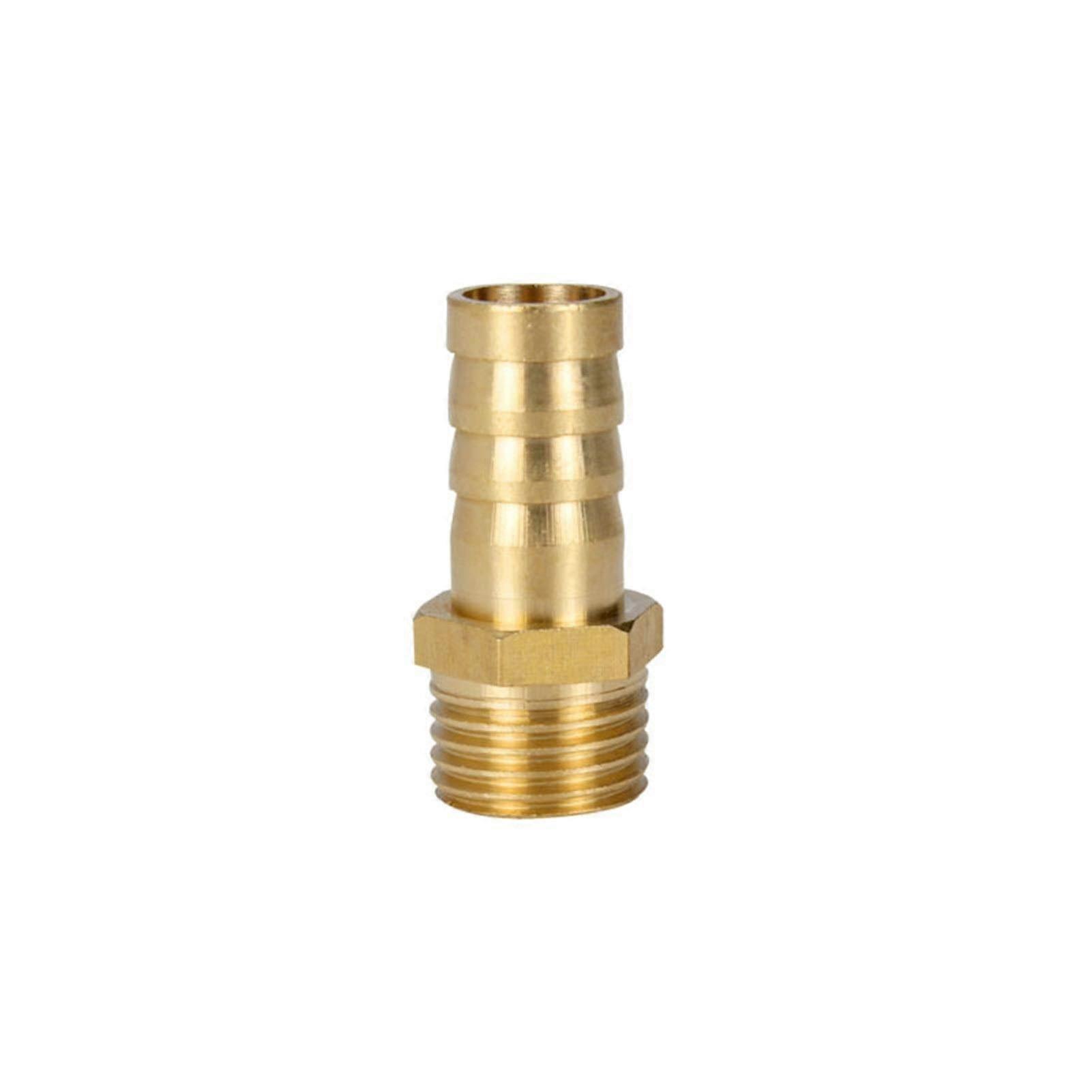 1/8" Bsp-außengewinde-rohrverschraubung Aus Messing, Korrosionsbeständiger Adapter Für Wasser Und Gas