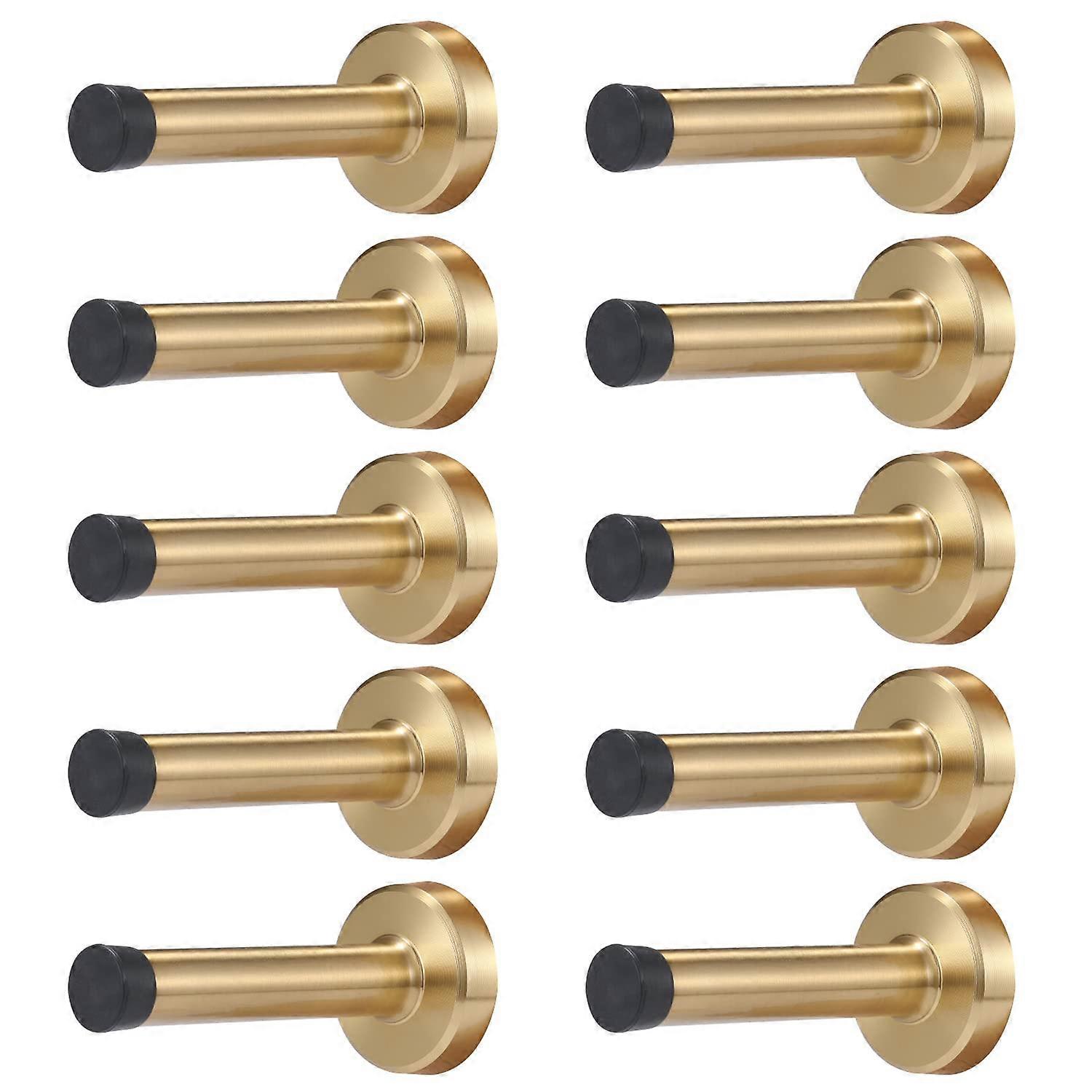Türstopper Aus Edelstahl Mit Gummidämpfer, Wandmontage, 9,4 Cm (3,7 Zoll), Rostbeständige, Gebürstete Oberfläche