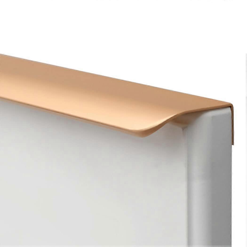 Verdeckte Goldene Möbelgriffe, 1000 Mm, Aus Aluminiumlegierung, Für Küchenschubladen (2er-set).
