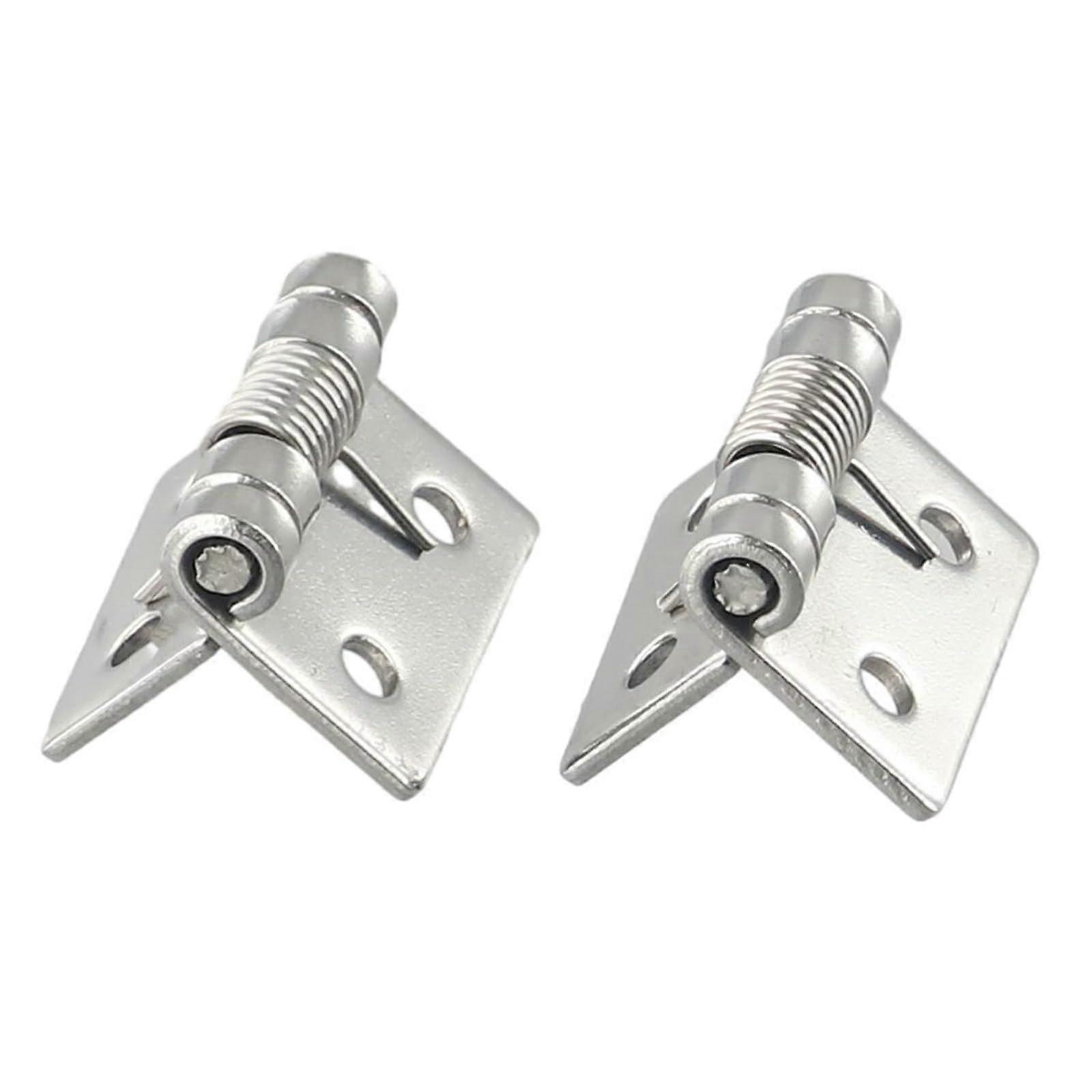 Selbstschließende Türbänder Aus Edelstahl Mit Federmechanismus, 2 Stück, 5 Cm (2 Zoll), Robust, Sanft Und Leise Schließend
