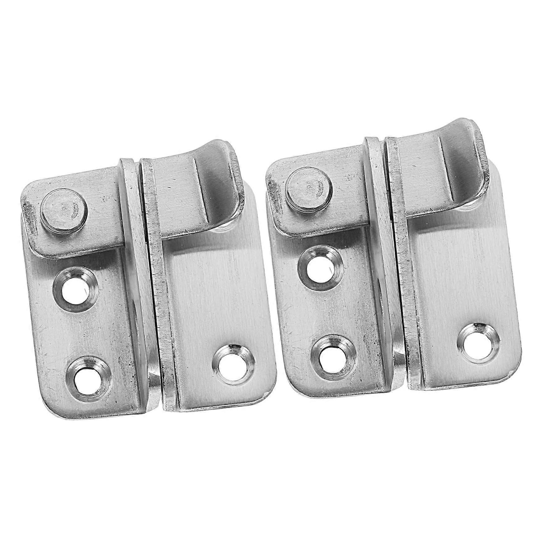 Set Mit 2 Edelstahl-torriegeln, Robuste Kippriegel Für Zäune Und Scheunentore, Korrosionsbeständig