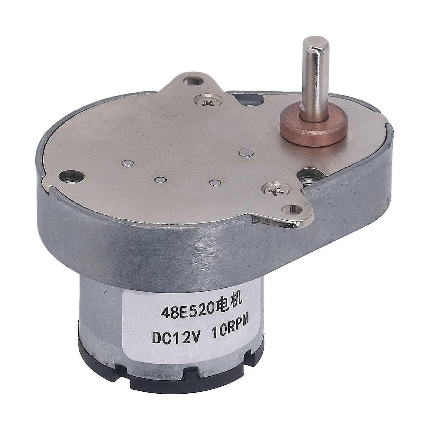 Drehmomentstarker 12-v-gleichstrom-getriebemotor, Robuste Metallzahnräder, Messingwelle Für Fenster-/türöffner