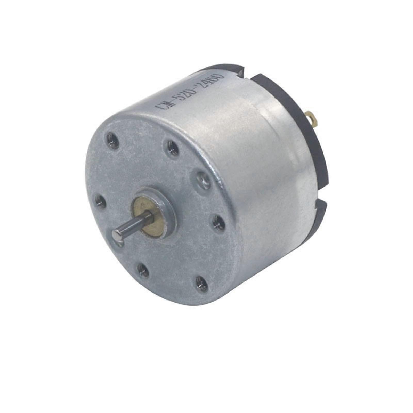 520-µm-gleichstrommotor, 24 V, Kohlebürsten, 33 Mm, Kompakte Bauweise Für Robotik- Und Diy-projekte