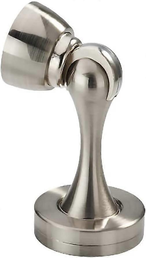 Robuster Magnetischer Türstopper Aus Zinklegierung, Zur Wand- Oder Bodenmontage, Mit Geräuschdämpfendem Design, In Gold Und Silber.