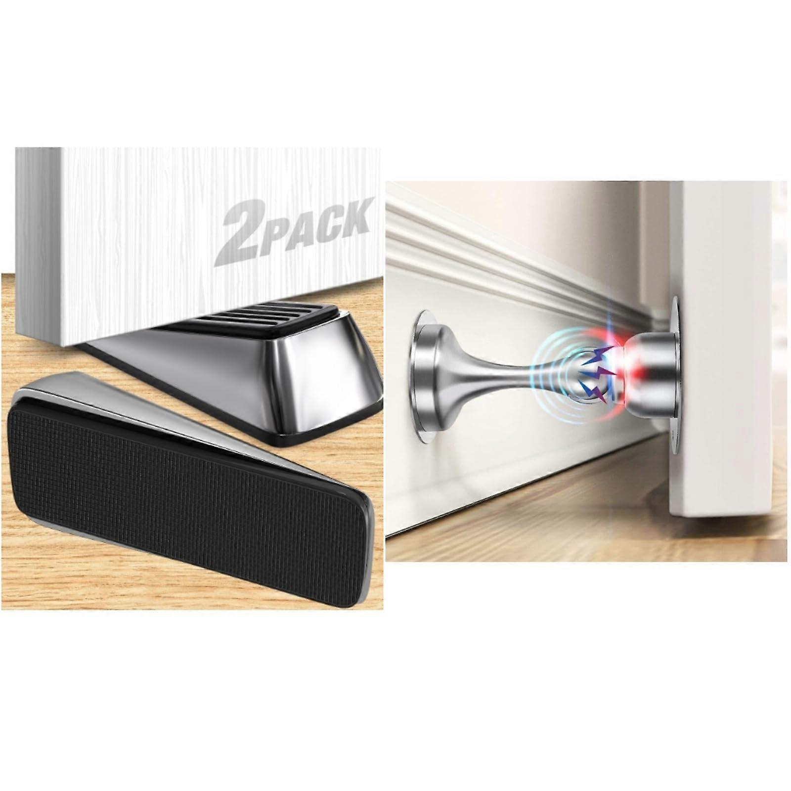 Robuster Türstopper Mit Magnetischem Haltesystem, Rutschfester Türstopper Für Zuhause Und Büro