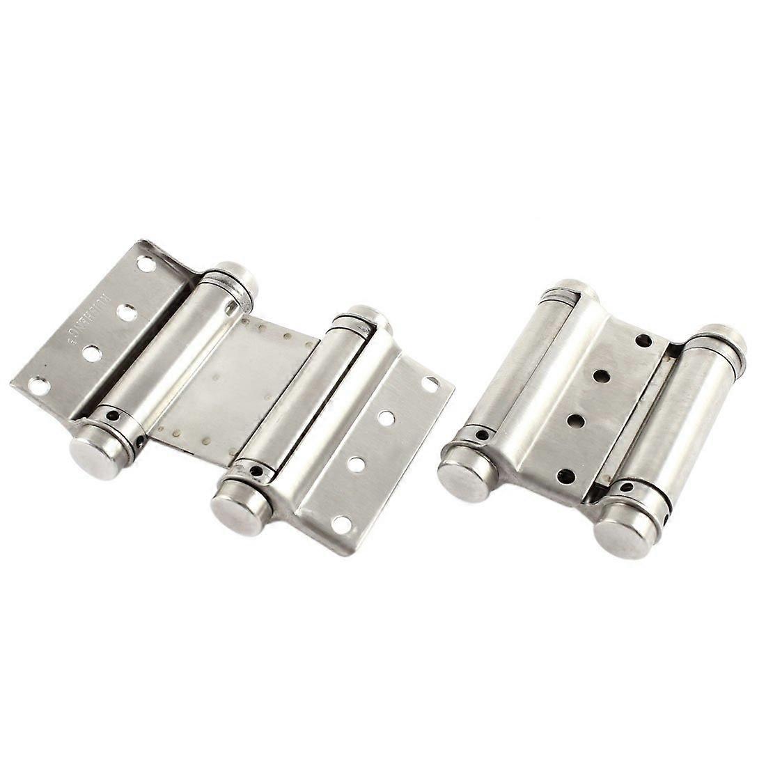 Set Aus 2 Doppeltwirkenden Federbändern, 7,6 Cm (3 Zoll), Selbstschließende Edelstahl-schwingtürbeschläge.