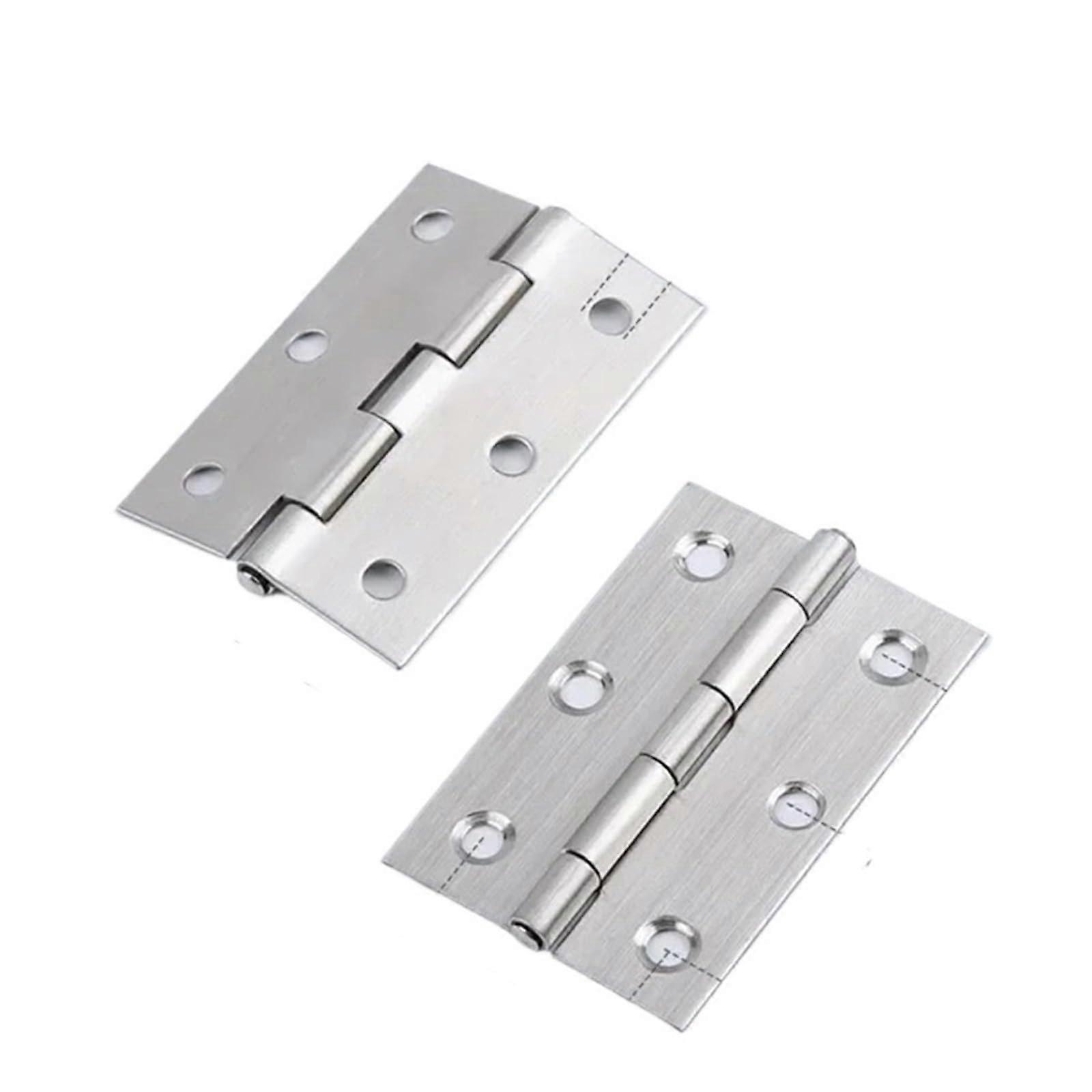 2,5-zoll-türscharniere Aus Edelstahl, Robust, Geräuscharm, 270° Öffnungswinkel, 2er-pack