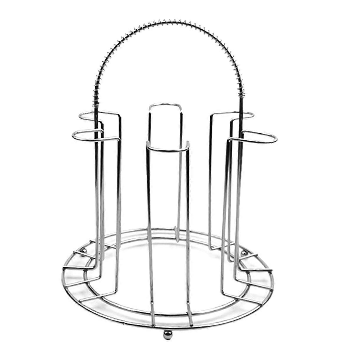 Rutschfester Becherhalter Aus Metall, Flaschen- Und Kaffeetassenabtropfer
