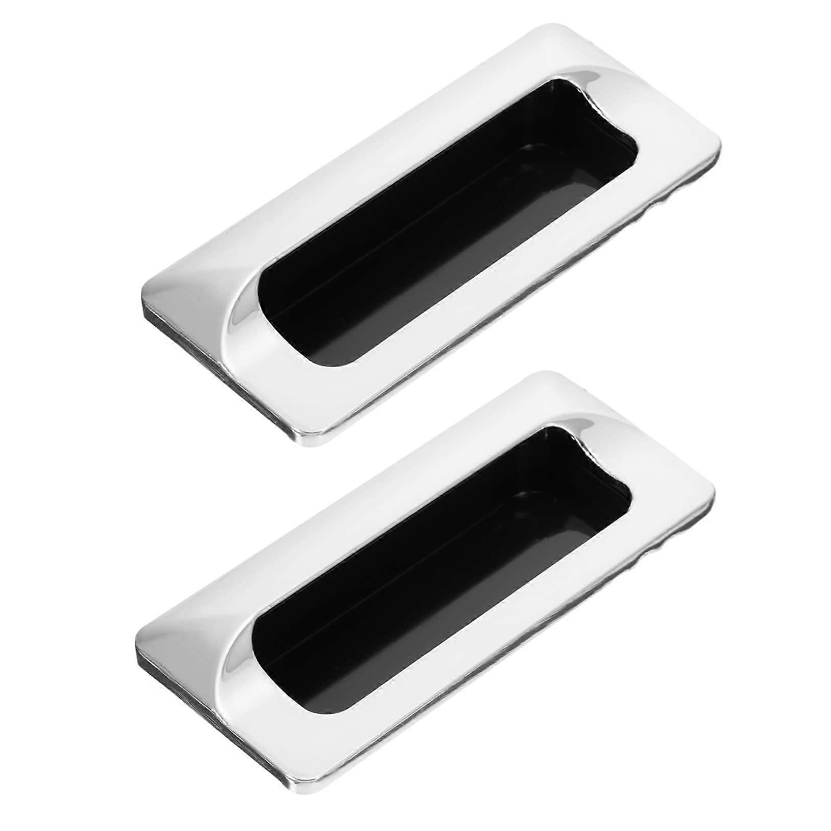 Set Mit 2 Unsichtbaren Schubladengriffen, Moderne, Eingelassene Griffe Für Schränke Und Möbel, Einfache Montage