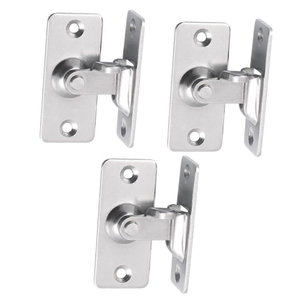 Set Mit 3 Edelstahl-schiebetürschlössern Für Schränke, Robuste Sicherheitsschlösser Für Den Einsatz Zu Hause Und Im Hotel