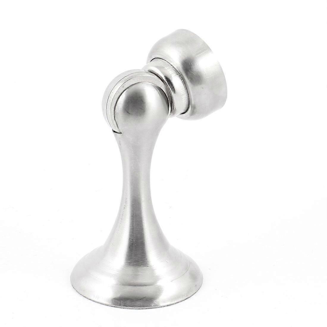 Silberner Magnetischer Türstopper, 45 Mm X 75 Mm Riegelhalterung, Wandhalterung Aus Edelstahl, Geräuschdämmendes Design