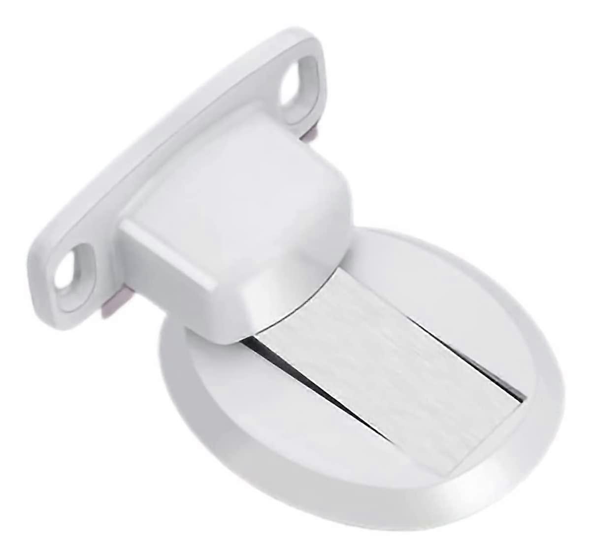 Magnetischer Türstopper, Unsichtbarer Türhalter Mit Bodenbefestigung Und Klebefläche, Gebürstetes Satin-nickel