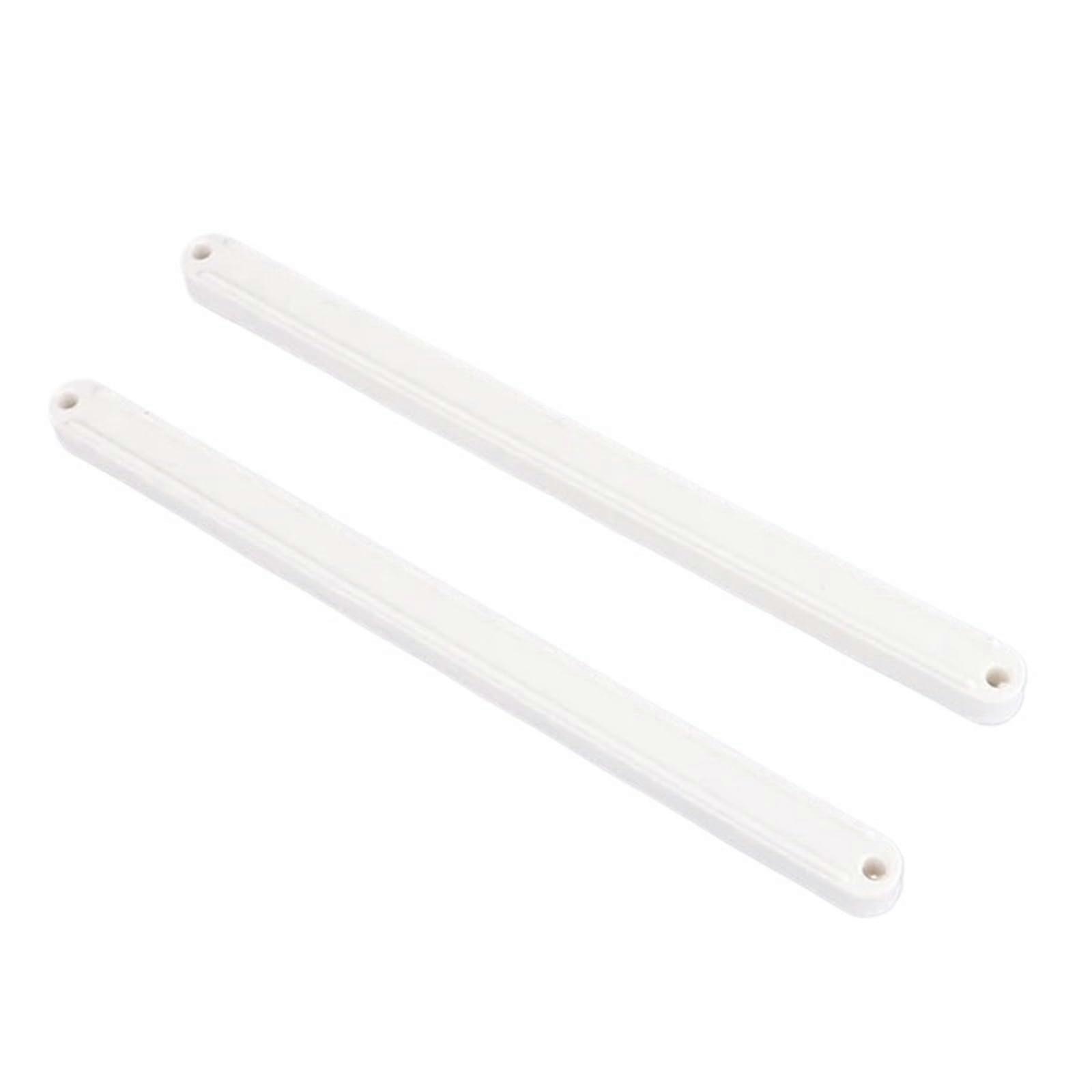 298 Mm Kugellager-schubladenschienen Für Möbelschubladen, 2er-set, Aus Weißem Kunststoff, Vollauszug.