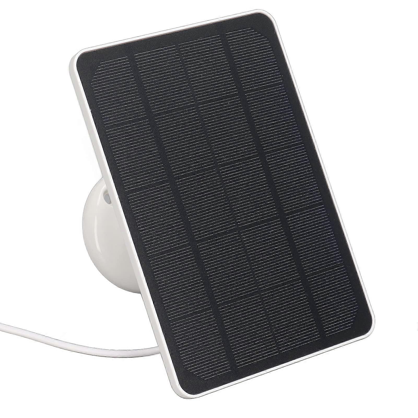 4-w-solarladegerät Für Überwachungskameras, Hoher Wirkungsgrad, Wetterfestes Weißes Usb-netzteil Für Den Außenbereich