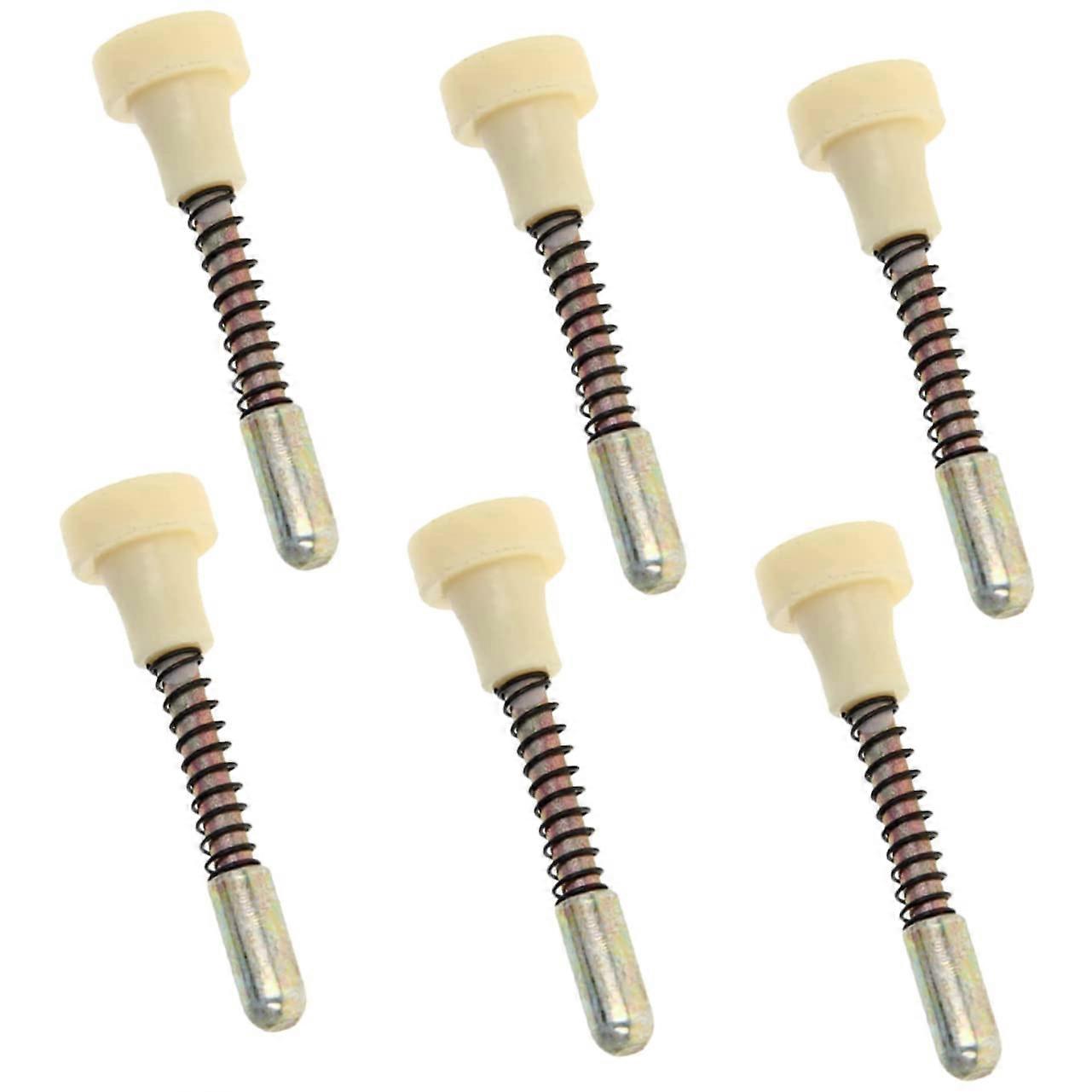 Set Mit 6 Federbelasteten Riegeln, Mini-türriegel Aus Edelstahl Für Kinderbetten Und Kaninchenkäfige