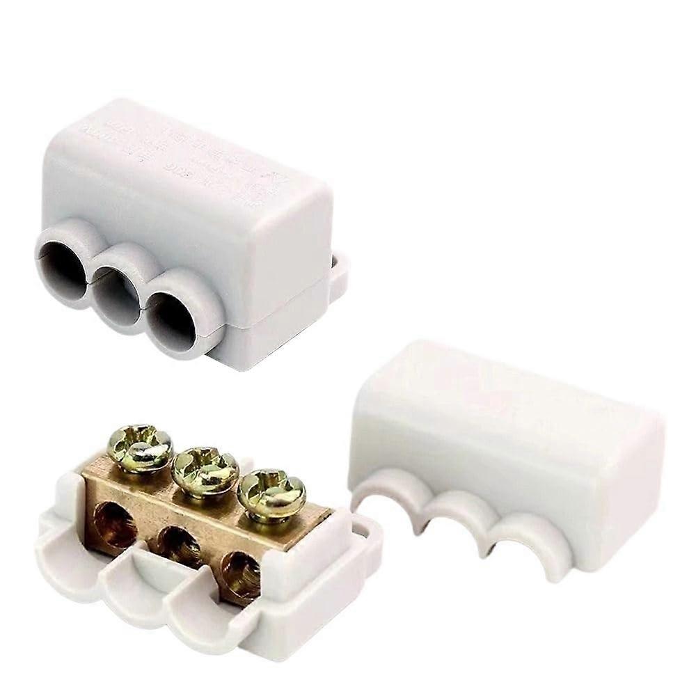 3-wege-t-anschlussblock (t06), Schnellverteiler Für Elektrische Kabel Zur Schnellen Installation