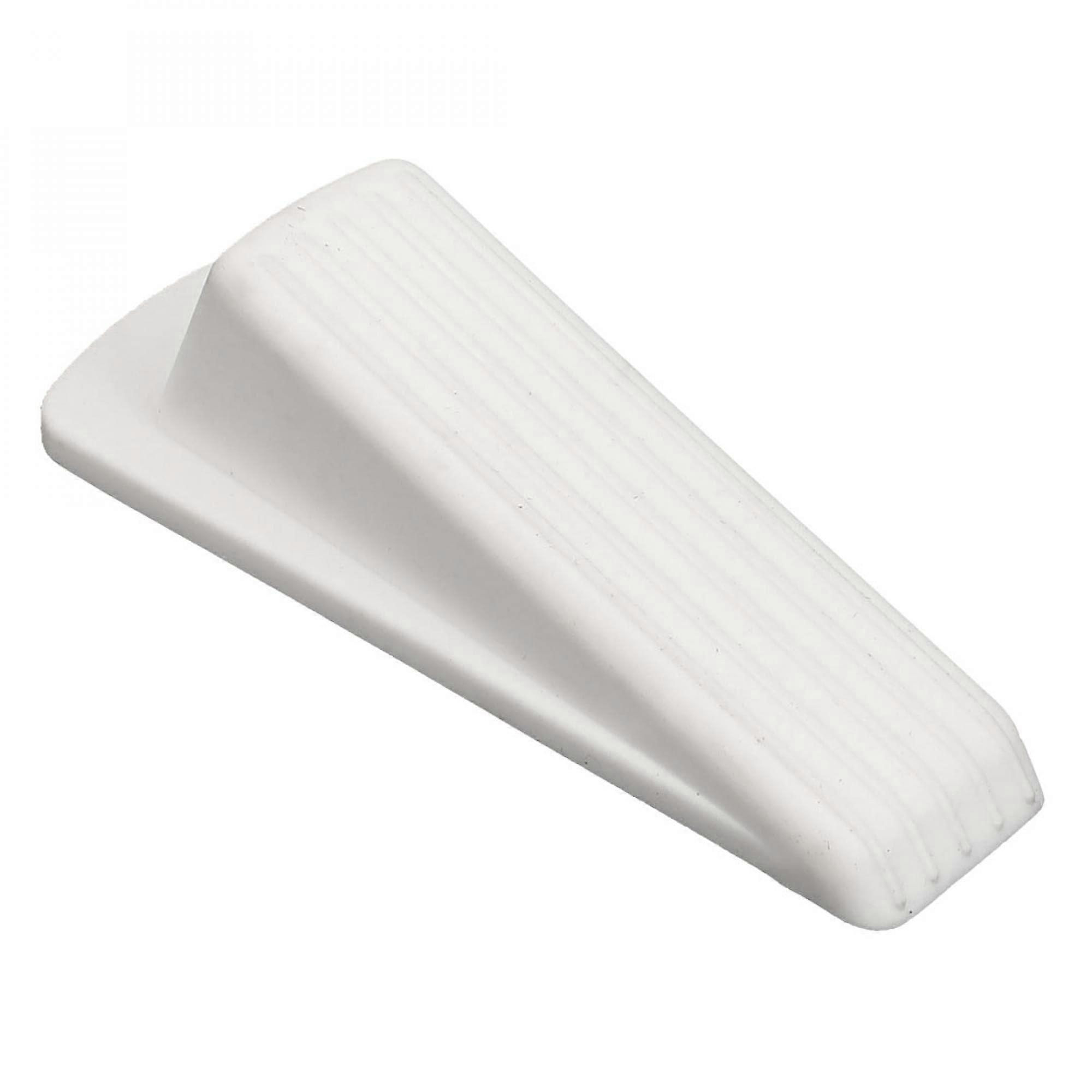 Weißer Türstopper Aus Gummi, 120 Mm, Rutschfest Und Robust, Für Zuhause Und Büro