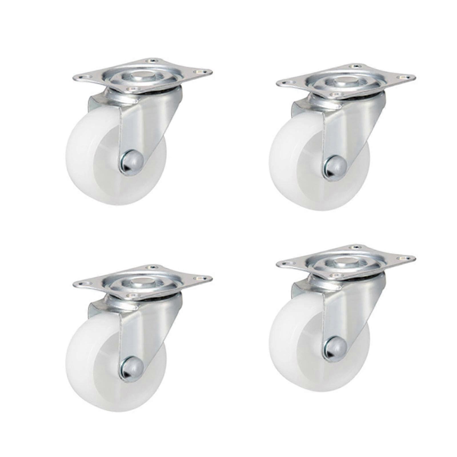 Satz Mit 4 Robusten 3,8 Cm (1,5 Zoll) Lenkrollen, Leise Und Leichtgängig, Bodenschutz