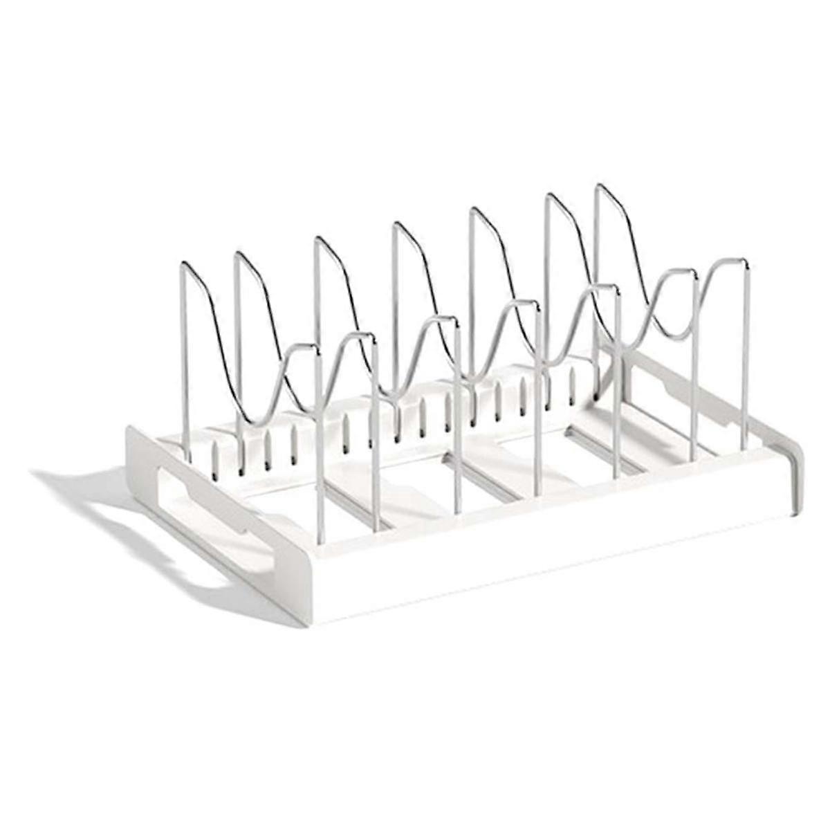 Ausziehbarer Deckelorganizer, Rutschfester Halter Für Töpfe Und Pfannen