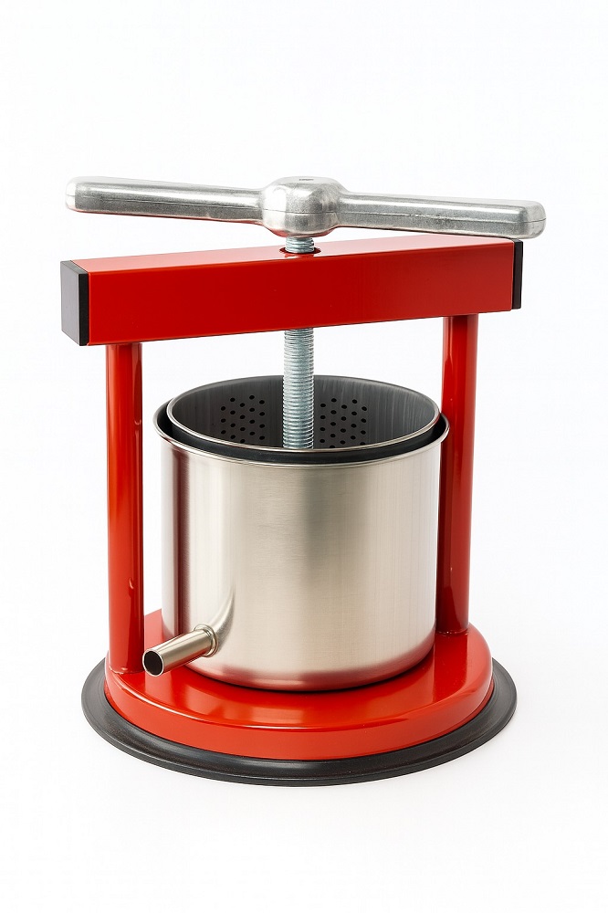 Torchietto Premitutto Spremitutto Da Cm.14 Struttura Acciaio Verniciato,cestello Inox - Salone
