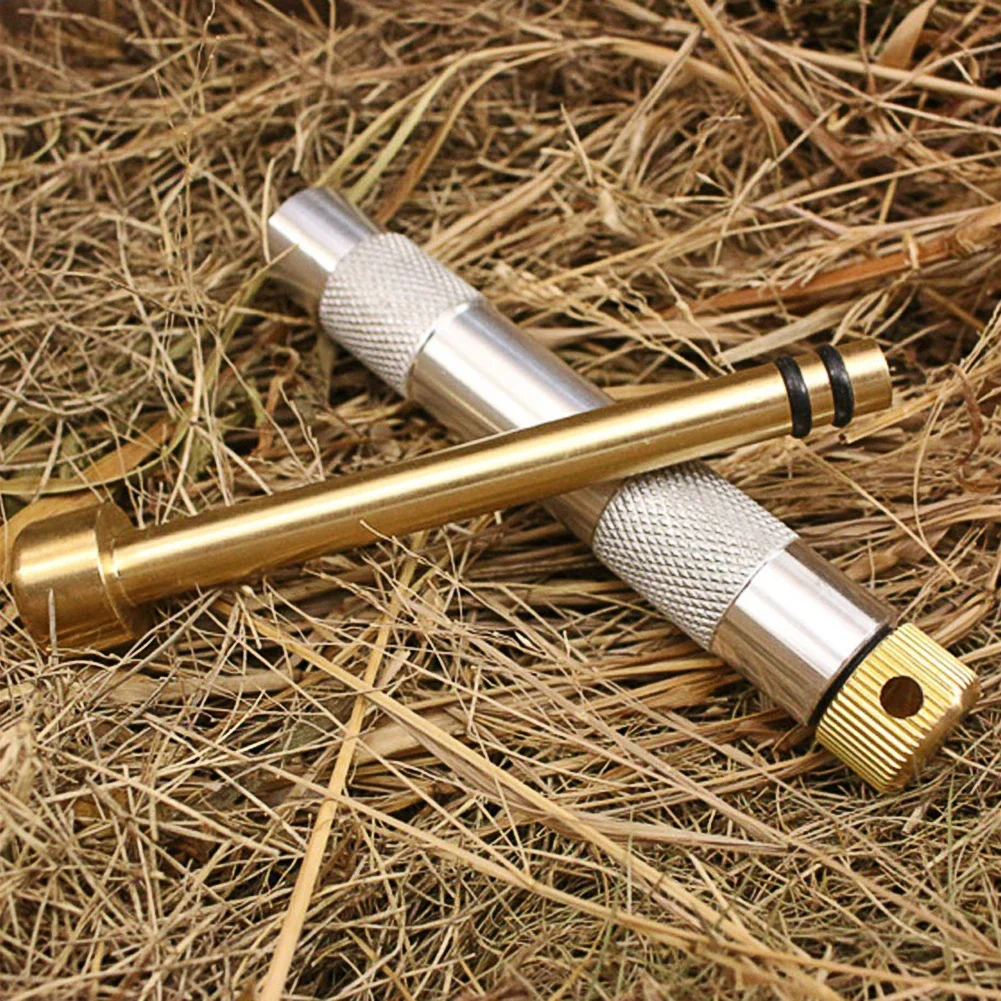 Notzündrohr Aus Messing, Praktischer Kompressionszünder Für Den Außenbereich, Zündrohr, Notsteckdose, Campingausrüstung (continental)