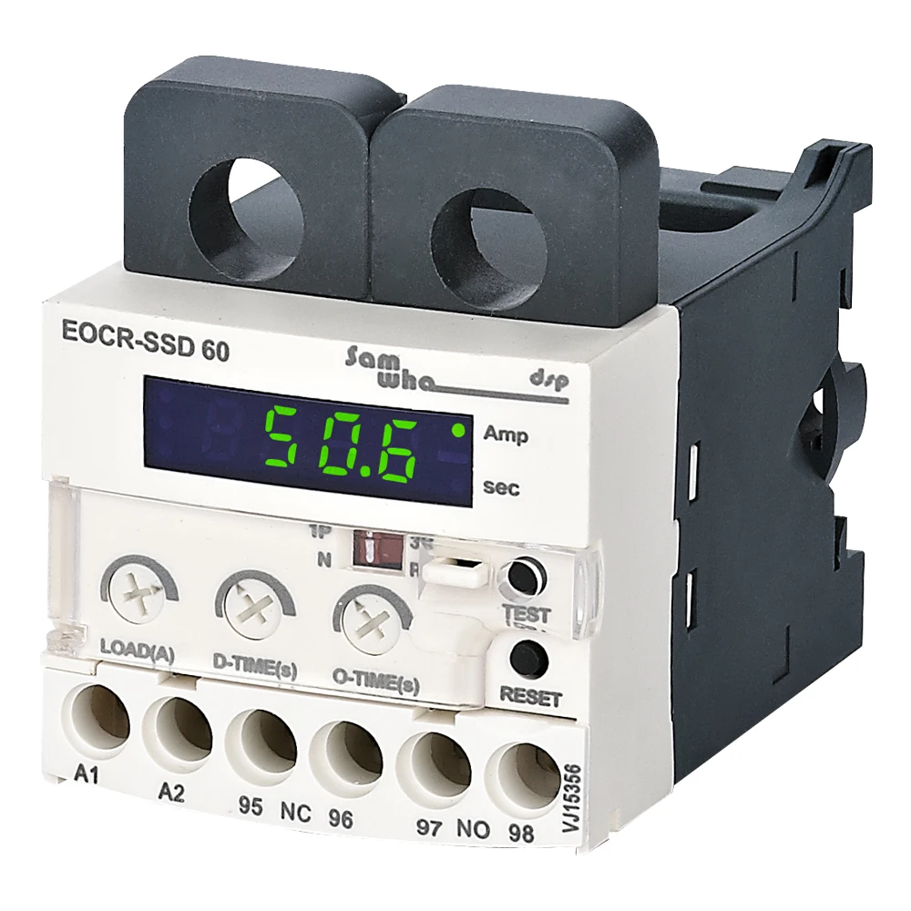 Eocr-ssd Digitales Elektronisches Überlastrelais, Motorschutz, Thermisches Überlastrelais 5–60 A Bei 380 V Ac