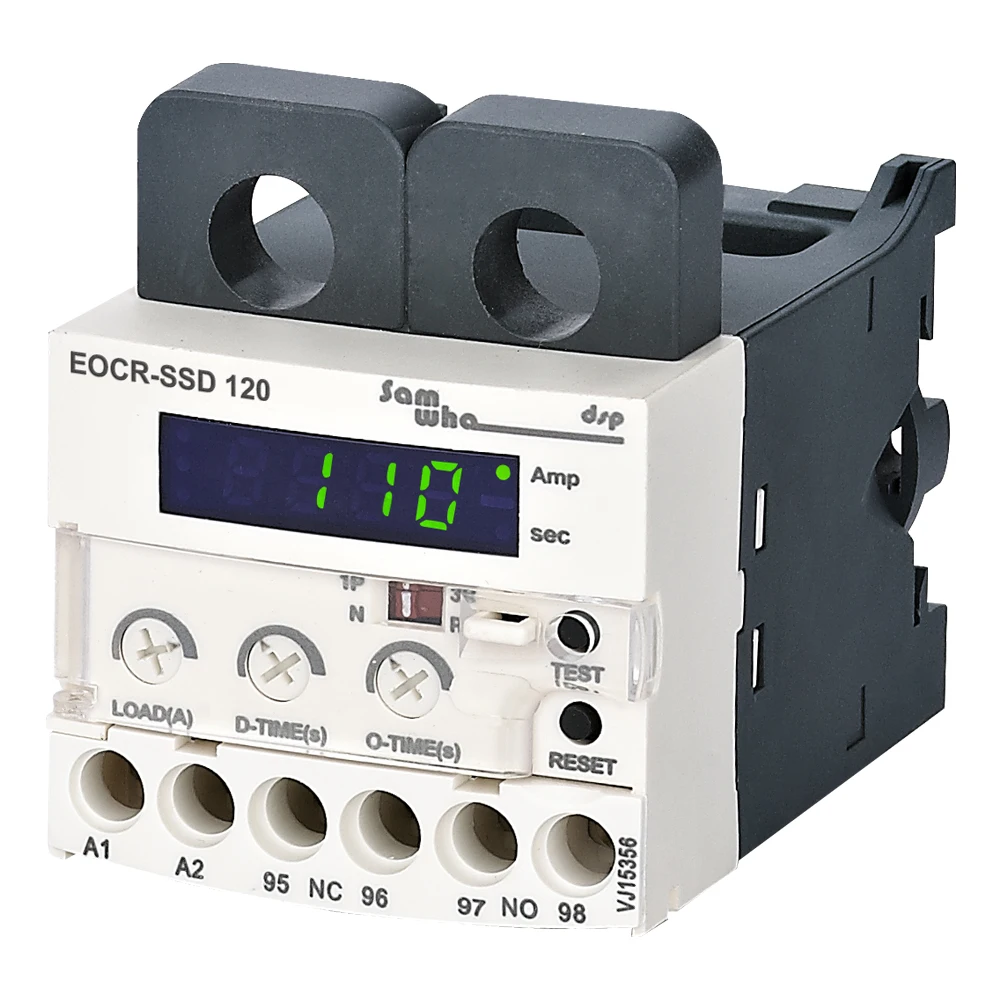 Eocr-ssd Digitales Elektronisches Überlastrelais, Motorschutzschalter, Thermisches Überlastrelais 10–120 A Bei 380 V Ac