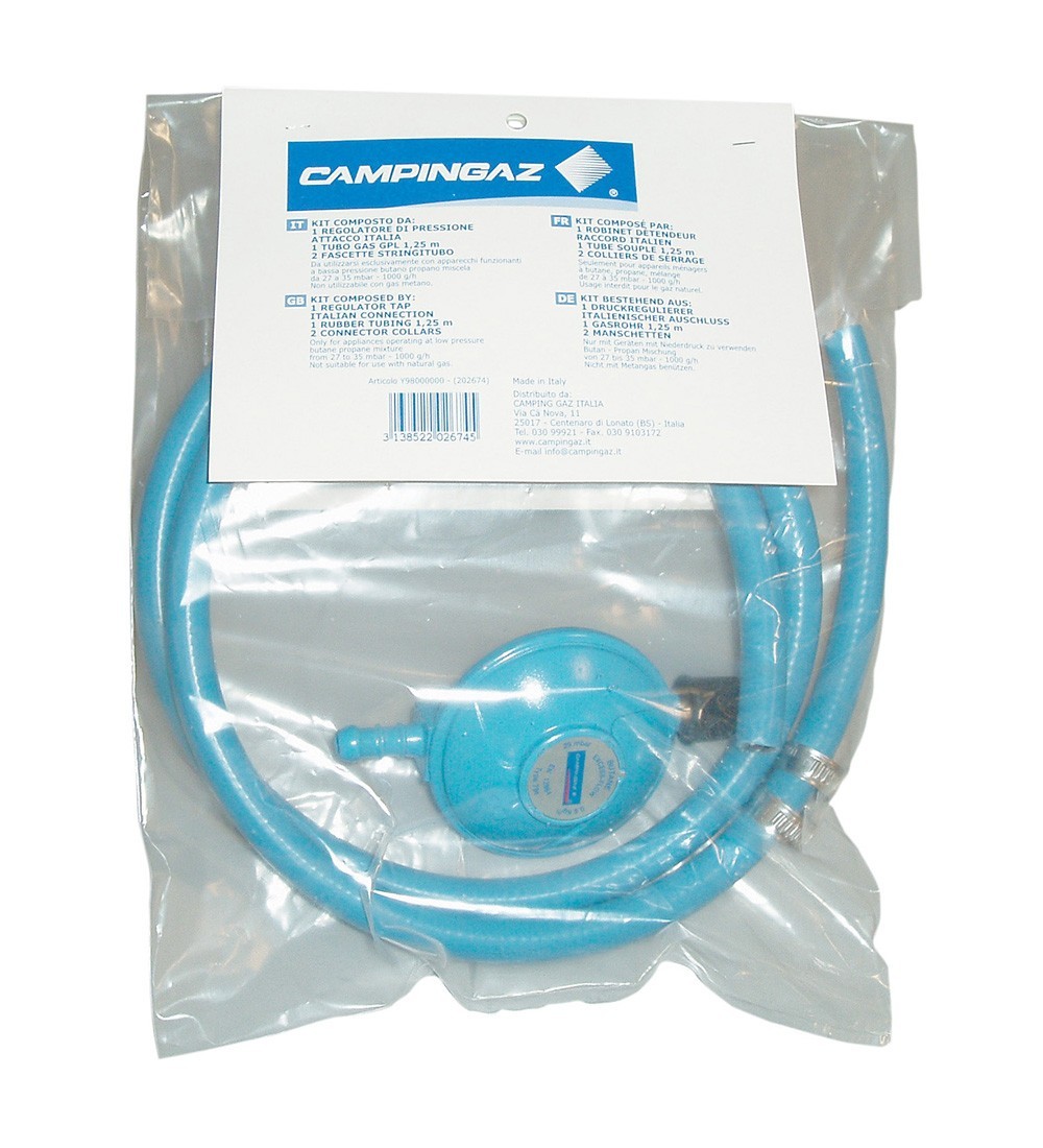 Kit Per Barbecue Campingaz Con Tubo E Regolatore - Salone