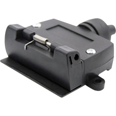 7-poliger, Flacher 12-v-anhängerstecker (männlich/weiblich). Wasserdichter Stecker Nach Australischer Norm Für Anhänger, Lkw, Wohnwagen Und Wohnmobile. Schraubanschluss.
