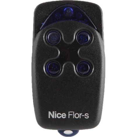 – Nice Flo4r-s Fernbedienung – 433,92 Mhz Wandsender – Direkte Programmierung Im Empfänger – Kompatibel Mit Motoren