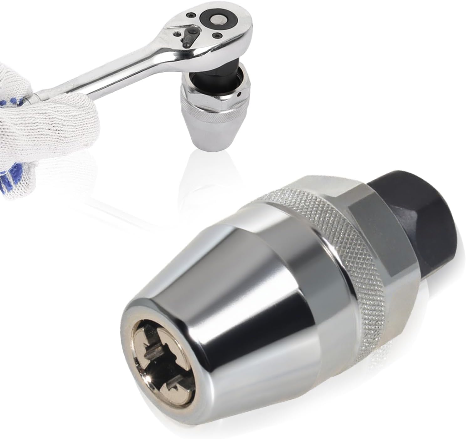3/8"-schraubenausdreher, Verstellbarer Schraubenausdreher, Kompatibel Mit 1/4"- Bis 1/2"-schrauben (6-13 Mm), Schraubenausdreher, Kompatibel Mit Abgebrochenen, Rostigen, Lackierten, Beschädigten Und G