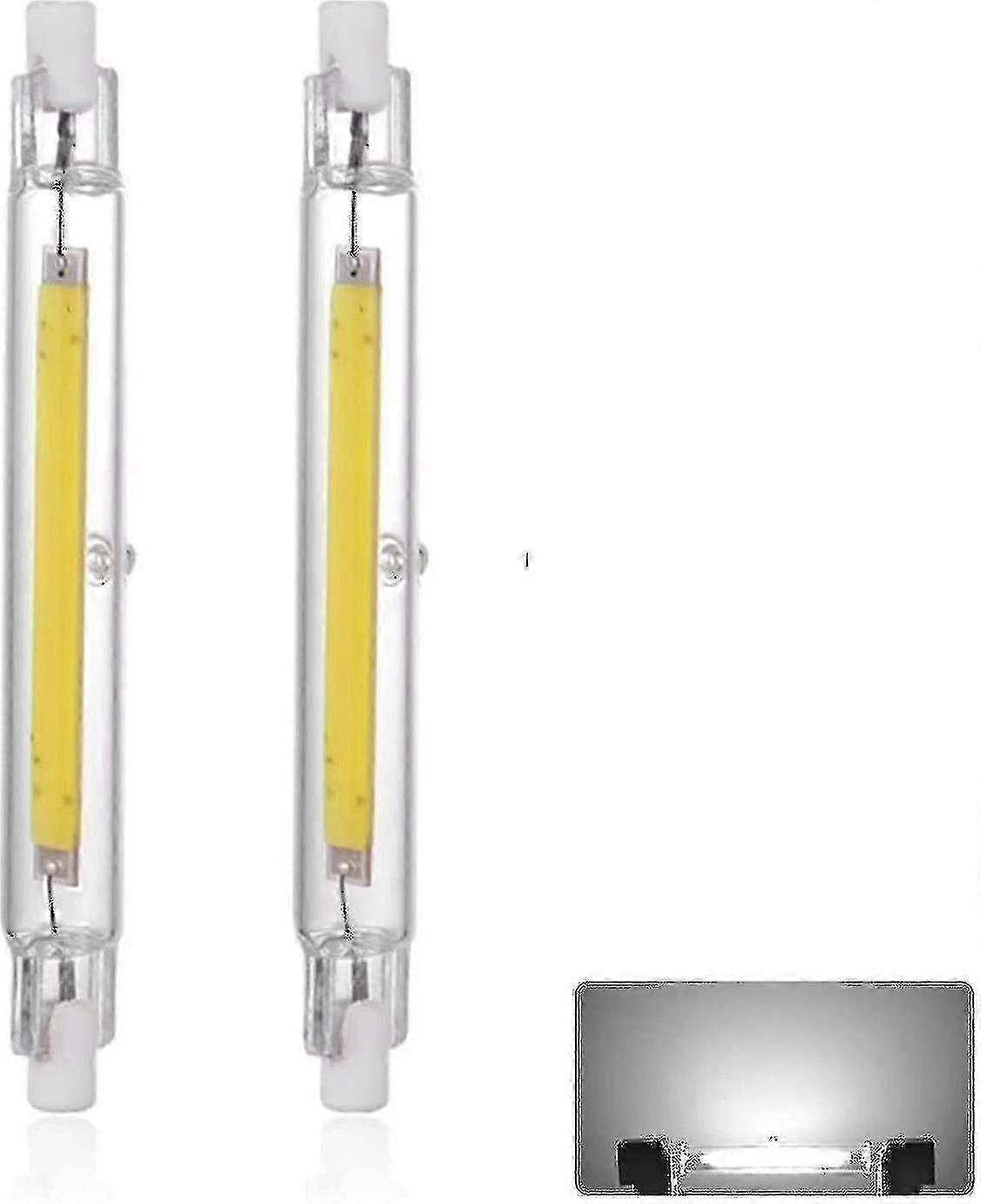 R7s 118-mm-led-lampe, 40 W, Kaltweiß (6000 K), 3000 Lm, Entspricht Einer 400-w-halogenlampe (j118), Dimmbar, 360°-abstrahlwinkel