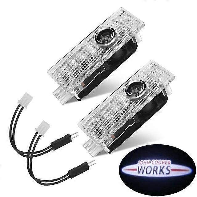 Set Mit 2 Ambientebeleuchtungsleuchten, Kompatibel Mit Mini Jcw R55 R56 R60 F55 F56 F60 Cooper One John Cooper Works – Individuell Anpassbare Einstiegsbeleuchtung