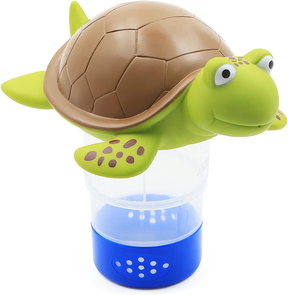 Flüssigchlor- Und Chemikalienspender, Geeignet Für Schwimmbäder, Spas Und Whirlpools Verstellbare, Schwebende Ablage (für 7,6 Cm Große Chemikalientabletten)