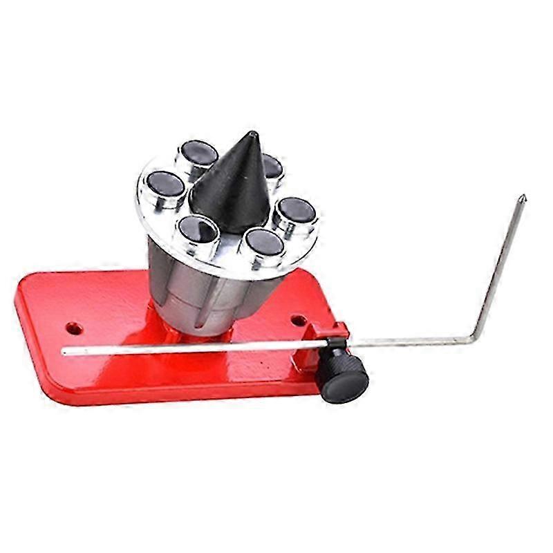 Ersatzmesser Kompatibel Mit Rasenmähermesser 339075b, Magnetische Wandhalterung 42-047 Rot