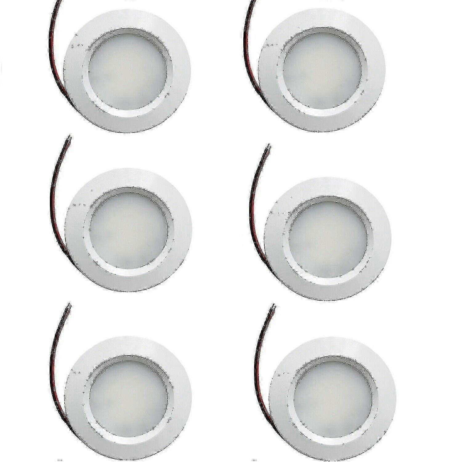 12v/24v Dimmbare Led-scheinwerfer, Kaltweiß, Kompatibel Mit Wohnwagen Und Booten