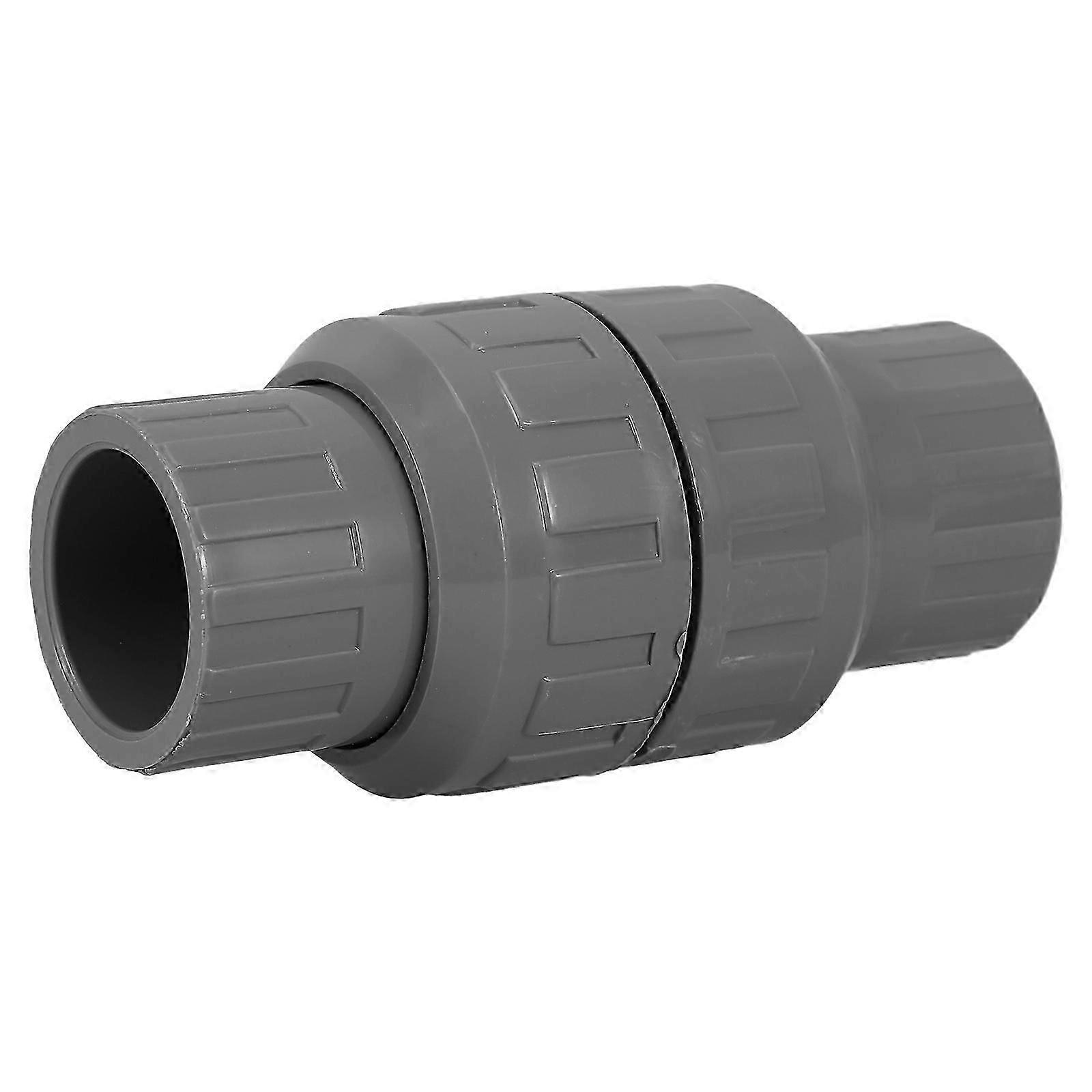 Pvc-rückschlagventil, Kompatibel Mit Wasserdurchflussregulierung. Hergestellt Aus Robustem Qyslv-pvc.